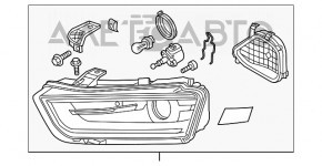 Ansamblu far fata stanga Audi Q3 8U 15 xenon