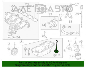 Датчик уровня масла двигателя Mazda CX-9 16- 2.5T