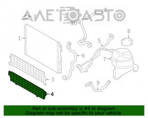 Plasă de protecție inferioară radiator BMW 3 G20 19-