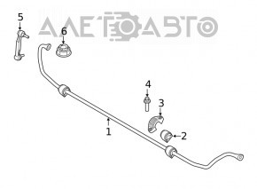 Stabilizator fata BMW 3 G20 19-22 AWD