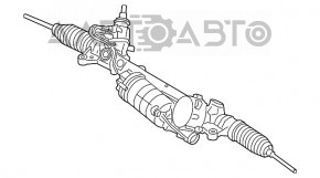 Рейка рулевая ЭУР BMW 3 G20 19- AWD