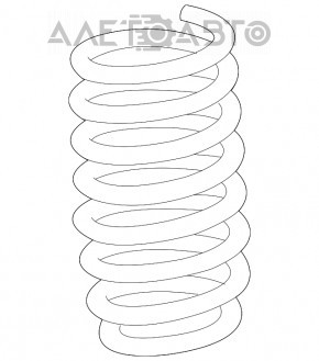 Пружина задняя левая BMW 3 G20 19-22 AWD