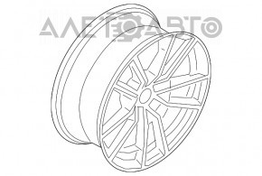 Диск колесный R18 x 7,5J BMW 3 G20 19-22