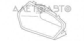 Cadru conductă aer bara față dreapta BMW 3 G20 19-22 Sport Line nou original OEM