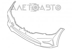 Бампер передний голый BMW 3 G20 19-22 без парктроников