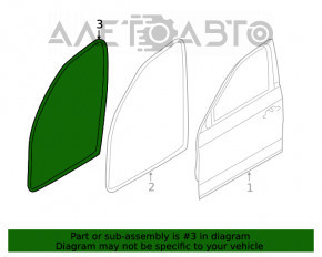 Garnitura portiera fata stanga BMW 3 G20 19-