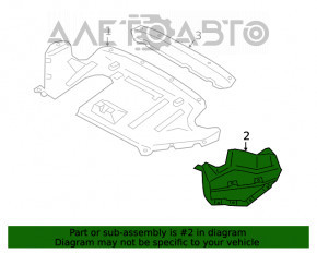 Protectie bara spate dreapta BMW 3 G20 19- partea spate