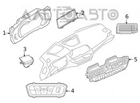 Controlul luminii BMW 3 G20 19- fara PTF