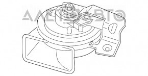 Сигнал low BMW 3 G20 19- OEM