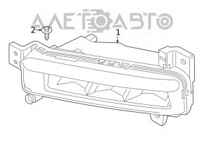 Far de ceata PTF stanga BMW 3 G20 19-22 LED