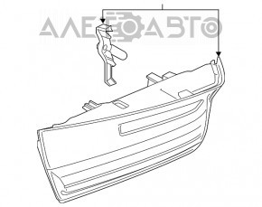 Lampa capac interior portbagaj stanga BMW 3 G20 19-21