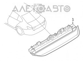 Стоп сигнал BMW 3 G20 19-