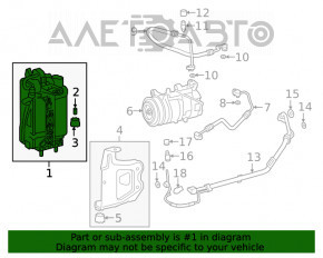 Radiator aer conditionat cu uscator BMW 3 G20 19-22 2.0T