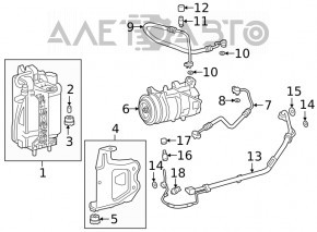 Radiator aer conditionat cu uscator BMW 3 G20 19-22 2.0T