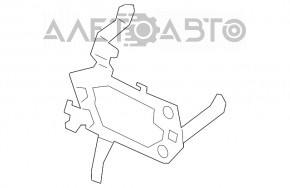 Suport amplificator audio BMW X3 G01 18-21 nou original OEM