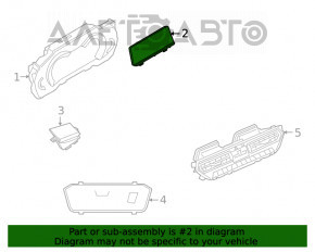 Monitor, display BMW 3 G20 19-22 8.8"