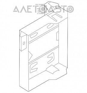 Кронштейн блока BCM Audi Q5 8R 09-17