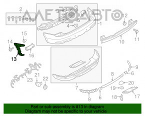 Suport bara spate dreapta Audi Q3 8U 16-18