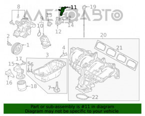 Регулятор давления масла Mazda CX-9 16- 2.5T