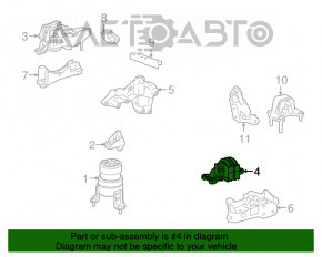 Suport motor stânga Lexus RX450h 16-22