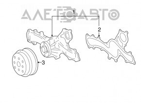 Pompa apa Lexus RX450h 16-22