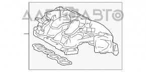 Colector de admisie partea superioară Lexus RX450h 16-22