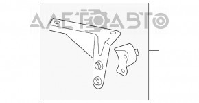 Suport pentru teava de evacuare Lexus RX450h 16-22