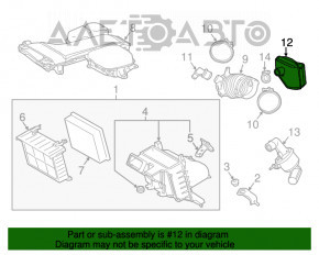 Rezonator aer RX450h 16-22