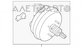 Вакуумный усилитель Nissan Murano z52 18-
