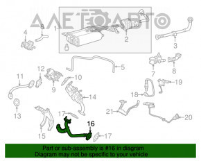 Teava USR Lexus RX450h 16-22 pentru racitor