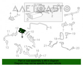 Supapa EGR Lexus RX450h 16-22