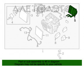 Incalzire radiator Nissan Murano z52 19-