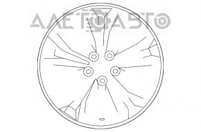 Диск колесный R20 Lexus RX350 RX450h 16-22