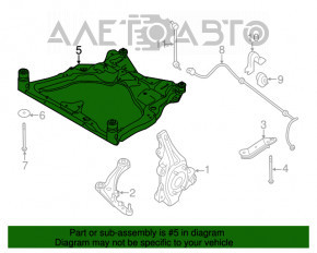 Cadru auxiliar fata Nissan Murano z52 19- FWD