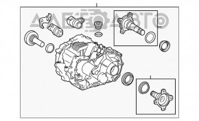 Diferenţial spate Lexus RX450h 16-22