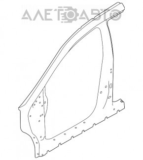 Stâlp caroserie centru dreapta Nissan Murano z52 19-