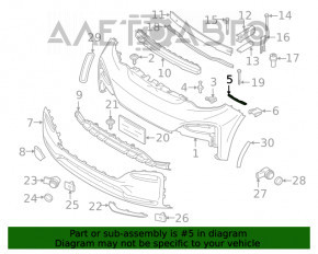 Suport bara fata dreapta BMW i3 14-17 nou original OEM