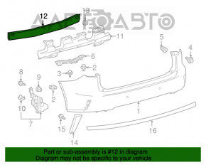 Intarire bara spate Lexus RX350 RX450h 16-22