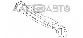 Абсорбер переднего бампера Lexus RX350 RX450h 16-19