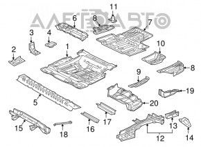 Cutia portbagajului Lexus RX450h 16-22