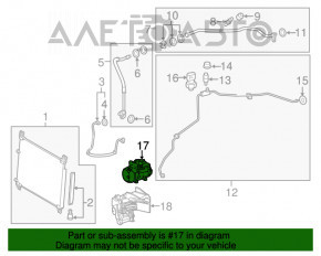 Compresor aer conditionat Lexus RX450h 16-22