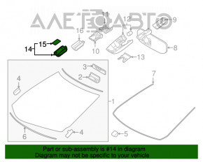 Senzor ploaie Lexus RX450h 16-22