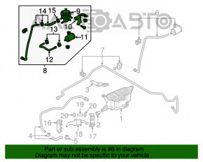 Ansamblu pompa amortizor Audi Q5 8R 13-16 hibrid cu filtru