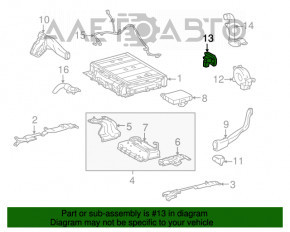 Чека предохранитель ВВБ Toyota Prius 30 12-15 plug-in